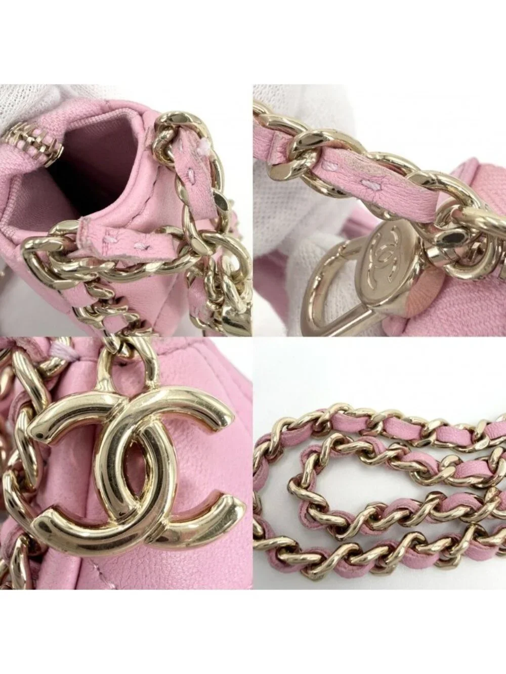 Chanel Shoulder Bag Quilted Mini Hobo Mini Chain Bag Pochette Crossbody